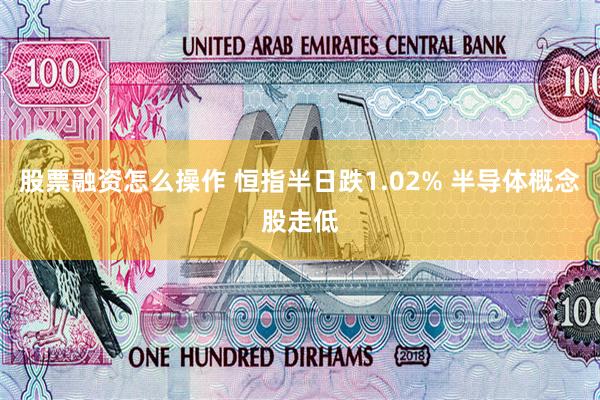 股票融资怎么操作 恒指半日跌1.02% 半导体概念股走低