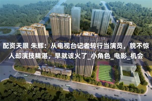 配资天眼 朱辉：从电视台记者转行当演员，貌不惊人却演技精湛，早就该火了_小角色_电影_机会